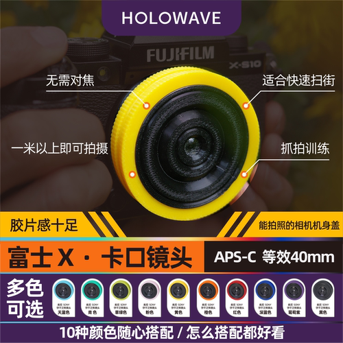 【胶片感】相机泛焦饼干镜头