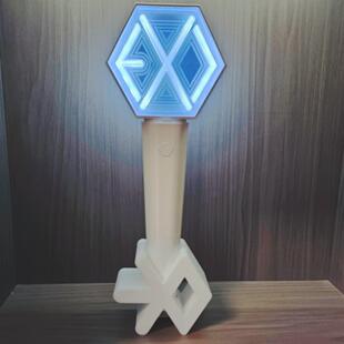 韩国EXO应援棒收纳底座手灯底座爱丽棒展示收藏摆件荧光棒底座