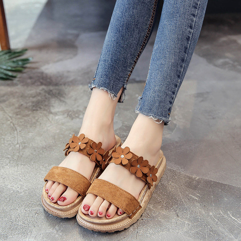 Sandales femme OTHER   en suede - Ref 2667912 Image 4