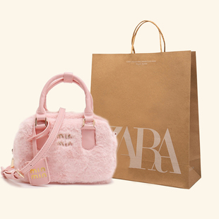 手提毛绒绒包包女枕头包2025新款秋冬高级感毛毛包时尚斜挎小包包