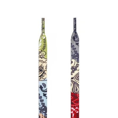 渐变腰果花扁鞋带空军一号aj1