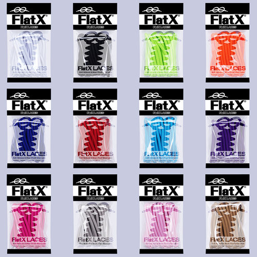 篮球鞋圆鞋带FlatX防松脱专业级