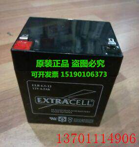 EXTRACELL蓄电池ELB4.5-12/12V4.5AH意大利（进口）机器人手臂等