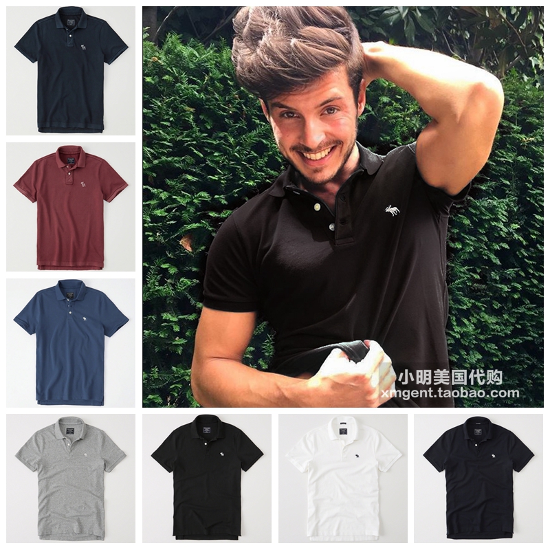 ÃÀ¹úÕýÆ·Abercrombie Fitch AFÏÄÄÐʿС¹ÐÞÉíÉÌÎñ·Áì¶ÌÐäPOLOÉÀ