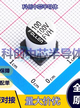 5个 EFVH100ADA101M10C0 贴片型铝电解电容 SMD,D10xL12.5mm 100u