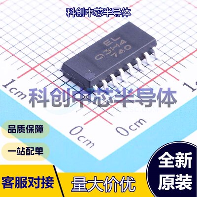 2个 ELQ3H4(TA)-G 晶体管输出光耦 SSOP-16-175mil-1.27mm AC,DC