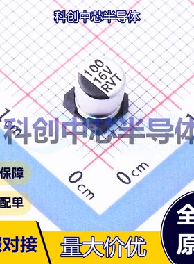 20个 RVT1C101M0505 贴片型铝电解电容 SMD,D5xL5.4mm 100uF ±20
