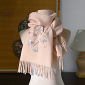 羊毛围巾礼盒围脖送妈妈老年人长辈三八女神妇女节实用 礼物女士