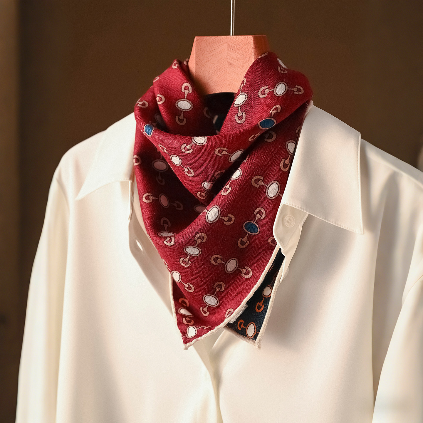 红色真丝羊毛丝巾羊绒围巾小方巾秋冬高级感送妈妈本命年礼物女士,服饰配件/皮带/帽子/围巾,围巾/丝巾/披肩,淘宝优惠券,粉丝福利购,淘宝优惠卷