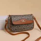 包包女2024新款 中年女包妈妈百搭时尚 大气包包单肩斜挎包