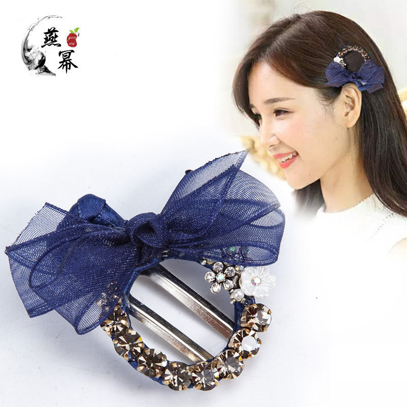 边夹发饰卡子夹刘海发夹成人头饰一字夹顶夹发卡韩版头饰弹簧夹