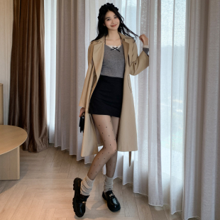 波点丝袜0d高透黑丝性感薄款 袜防勾丝春 黑色高级黑丝袜女超薄连裤