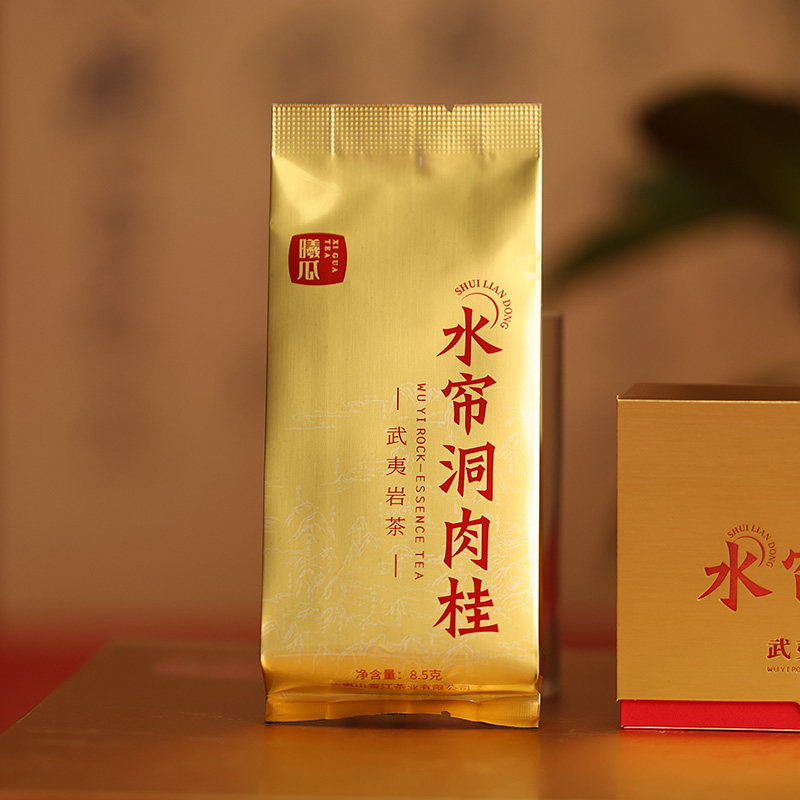曦瓜水帘洞肉桂特级武夷山大红袍茶叶武夷岩茶乌龙茶正岩肉桂单泡
