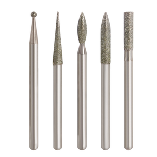 金刚石打磨头合金打磨头抛光磨针雕刻头金刚石磨棒3MM套装磨针30