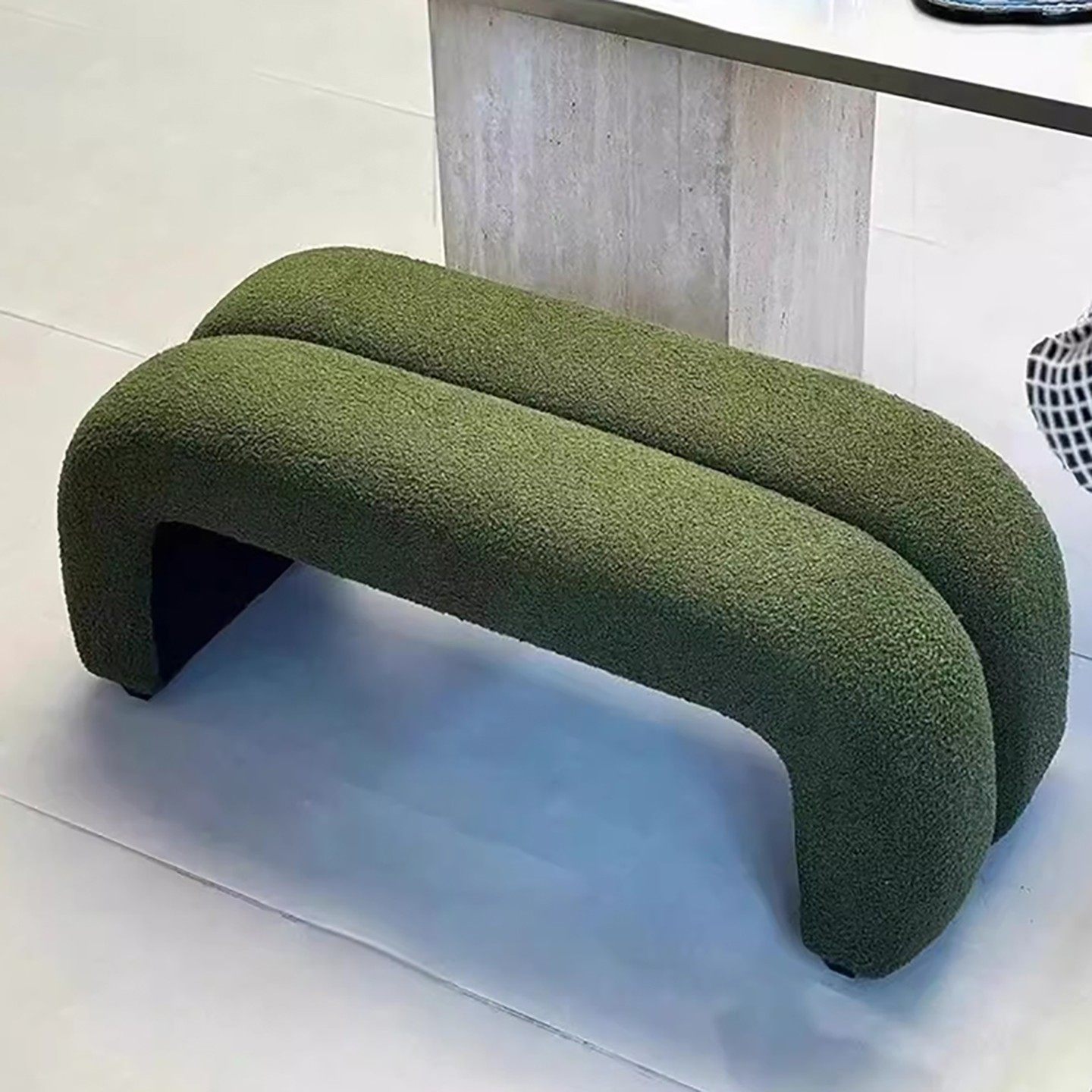 北欧简约时尚入户换鞋凳弧形设计家用穿鞋凳进门凳长条凳沙发凳,住宅家具,换鞋凳,淘宝优惠券,粉丝福利购,淘宝优惠卷