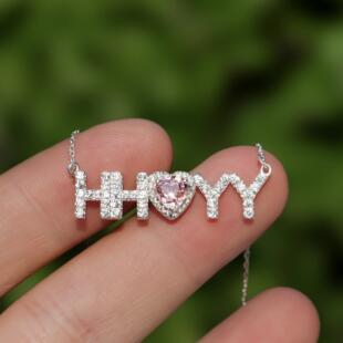 阿林的饰界原创名字个性定制项链