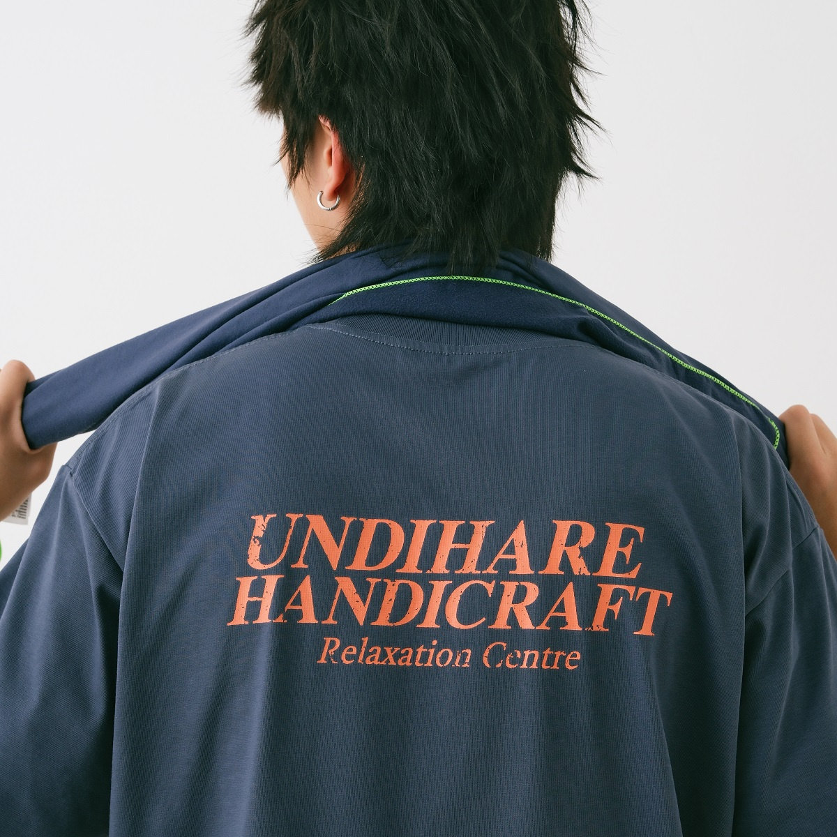 UNDIHARE新款凉感运动印花短袖