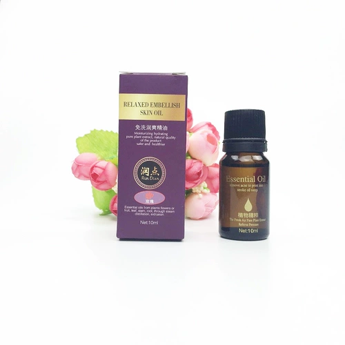 Несмываемое массажное масло с розой в составе, 10 мл