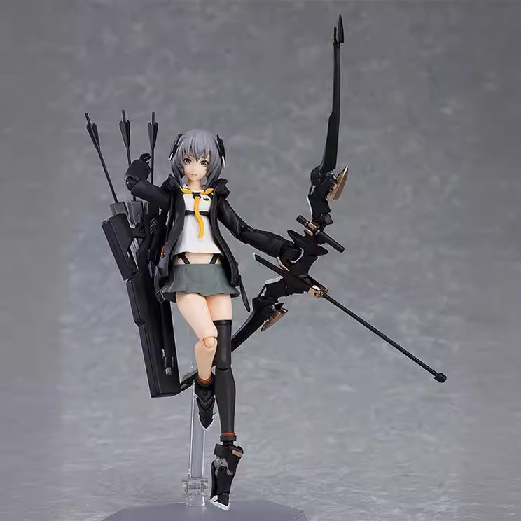 figma 436# 4代 女高中生 陆 关节可动 美少女 模型摆件 盒装手办
