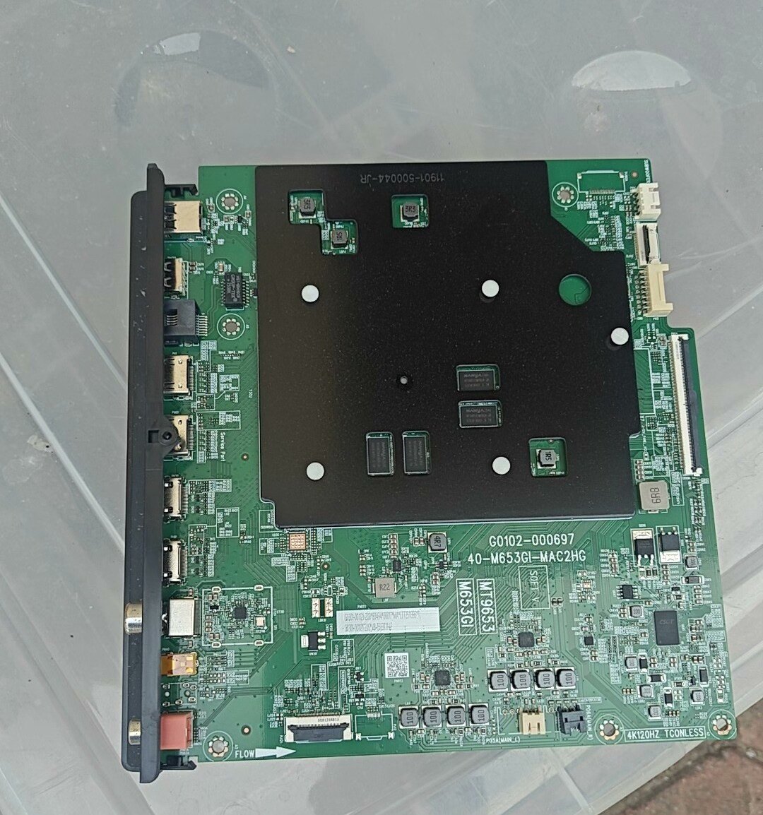 原装TCL 65/75/85T5M主板雷鸟65/75/85S78A主板40-M653GI-MAC2HG - 实物图