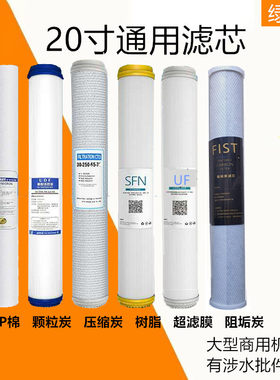 20寸净水器滤芯pp棉活性碳商用