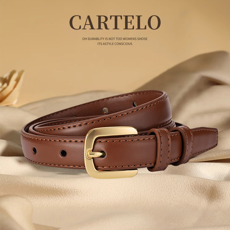 皮带女2025新款牛仔裤带真皮女士腰带针扣高级感时尚百搭简约女款,服饰配件/皮带/帽子/围巾,腰带/皮带/腰链,淘宝优惠券,粉丝福利购,淘宝优惠卷