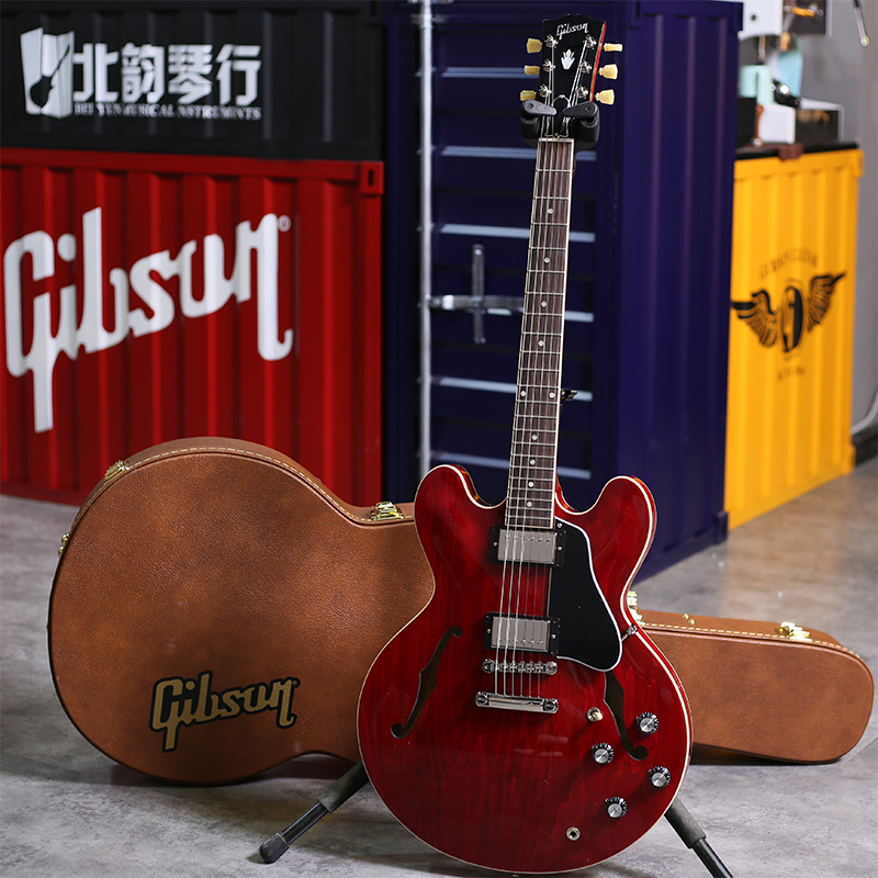 gibson 吉普森es-335  爵士 sixties cherry 美产es335 f孔电吉他