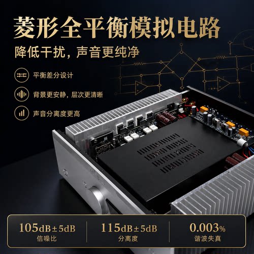 全想A12PURE全平衡纯后级功放