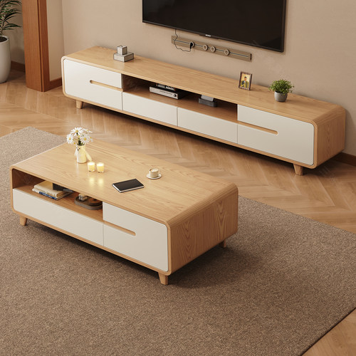 电视柜客厅落地柜边柜收纳储物柜