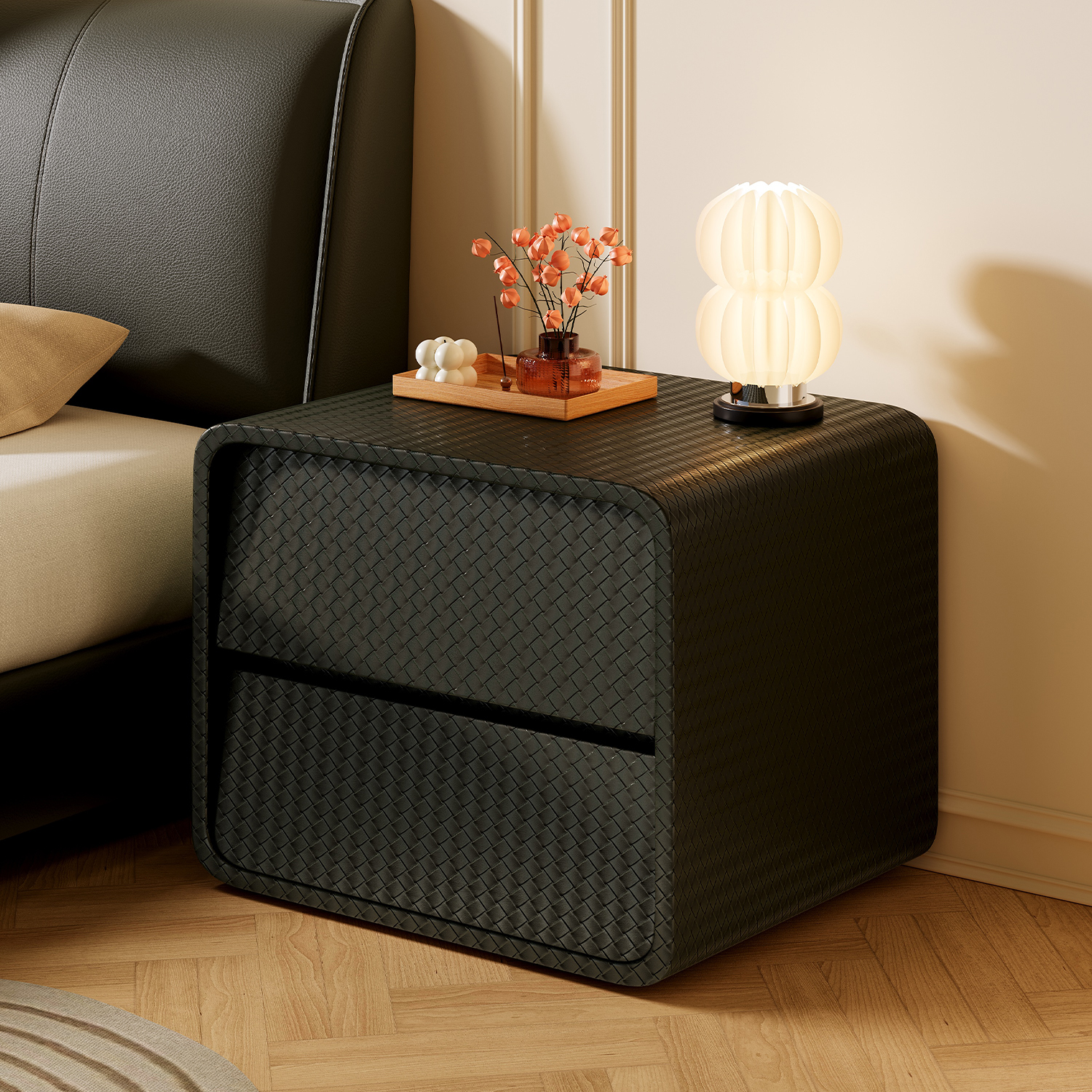 床头柜2025新款简约轻奢