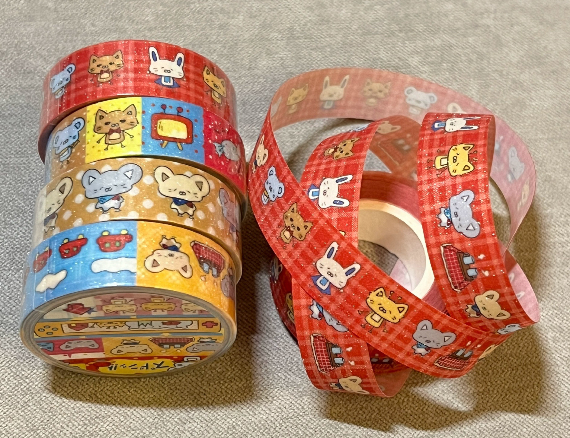 原创新款手账胶带potatobb