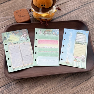 露营系列内页 m5A7A6per手帐素材120g书写纸内页 bb原创 potato