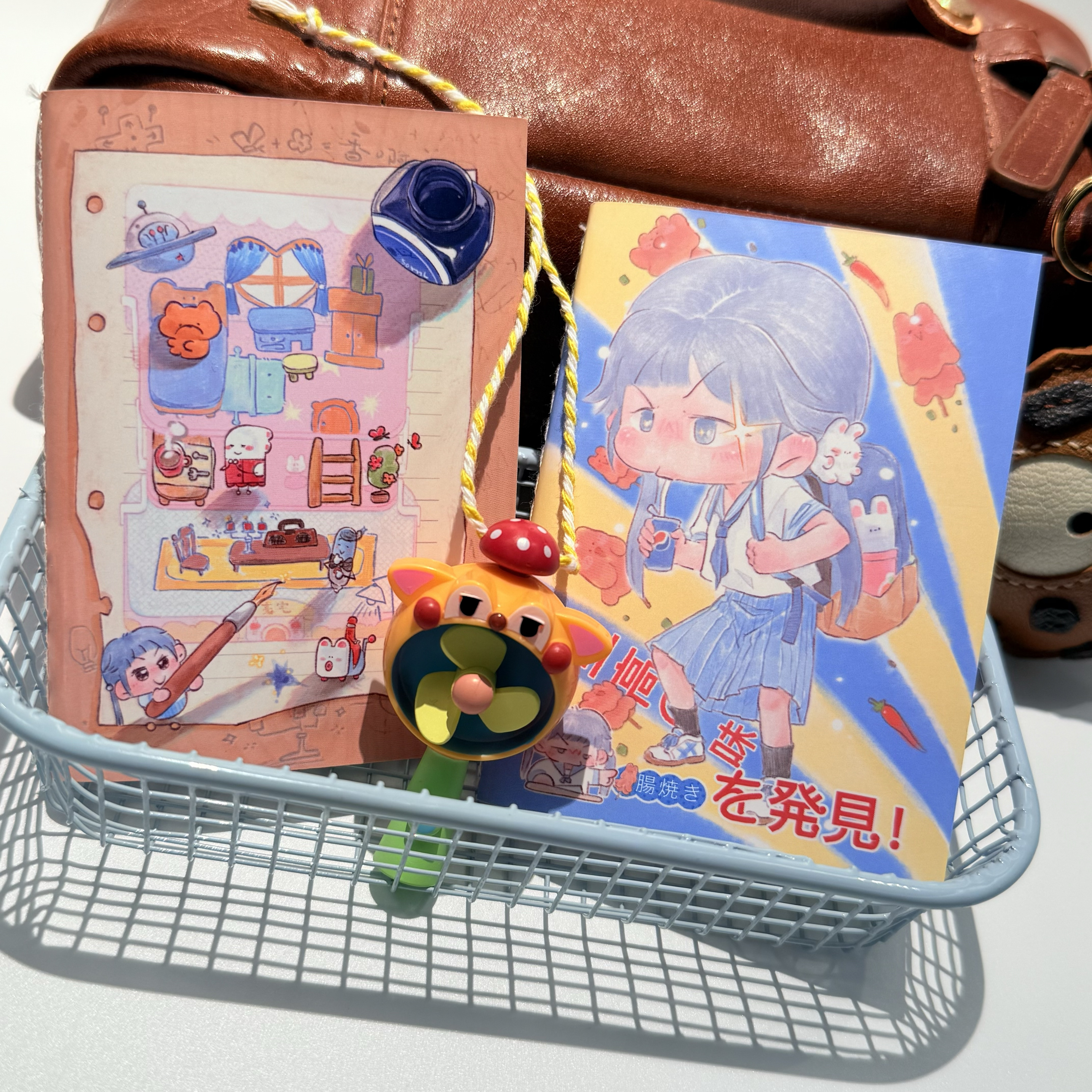 potato bb原创 上学时光系列 车线离型纸本 百搭手帐拼贴素材