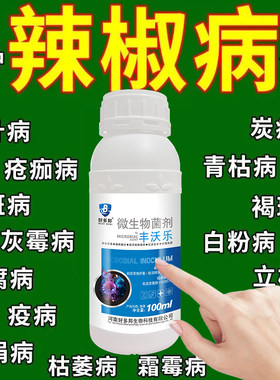 辣椒病全治辣椒软腐病黑杆病炭疽病白粉病青枯病疫病基腐病专用药