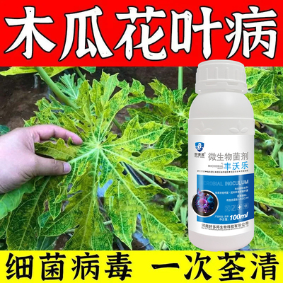 木瓜杀菌剂木瓜病全治专用杀菌药白粉病全杀炭疽褐斑病猝倒特效药