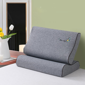 加厚针织全棉乳胶枕套30x50卡通护颈枕头套单人儿童学生橡胶枕套