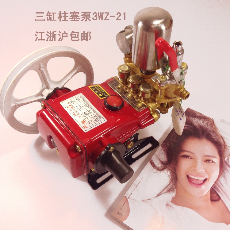 农用小型号三缸柱塞泵打药机