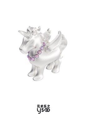 元术乐之马年吊坠毛衣链