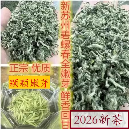 正宗特级碧螺春新茶苏州明前全芽