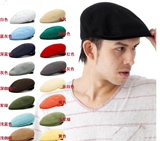 Осенняя универсальная шапка подходит для мужчин и женщин, летний тонкий берет, в корейском стиле