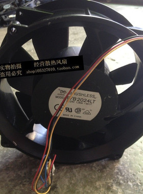 现货台达20070 24V 1.80A 20CM全金属耐高温风扇 FFB2024LT大风量