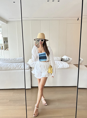 OHOCEAN巴厘度假风棉麻套装