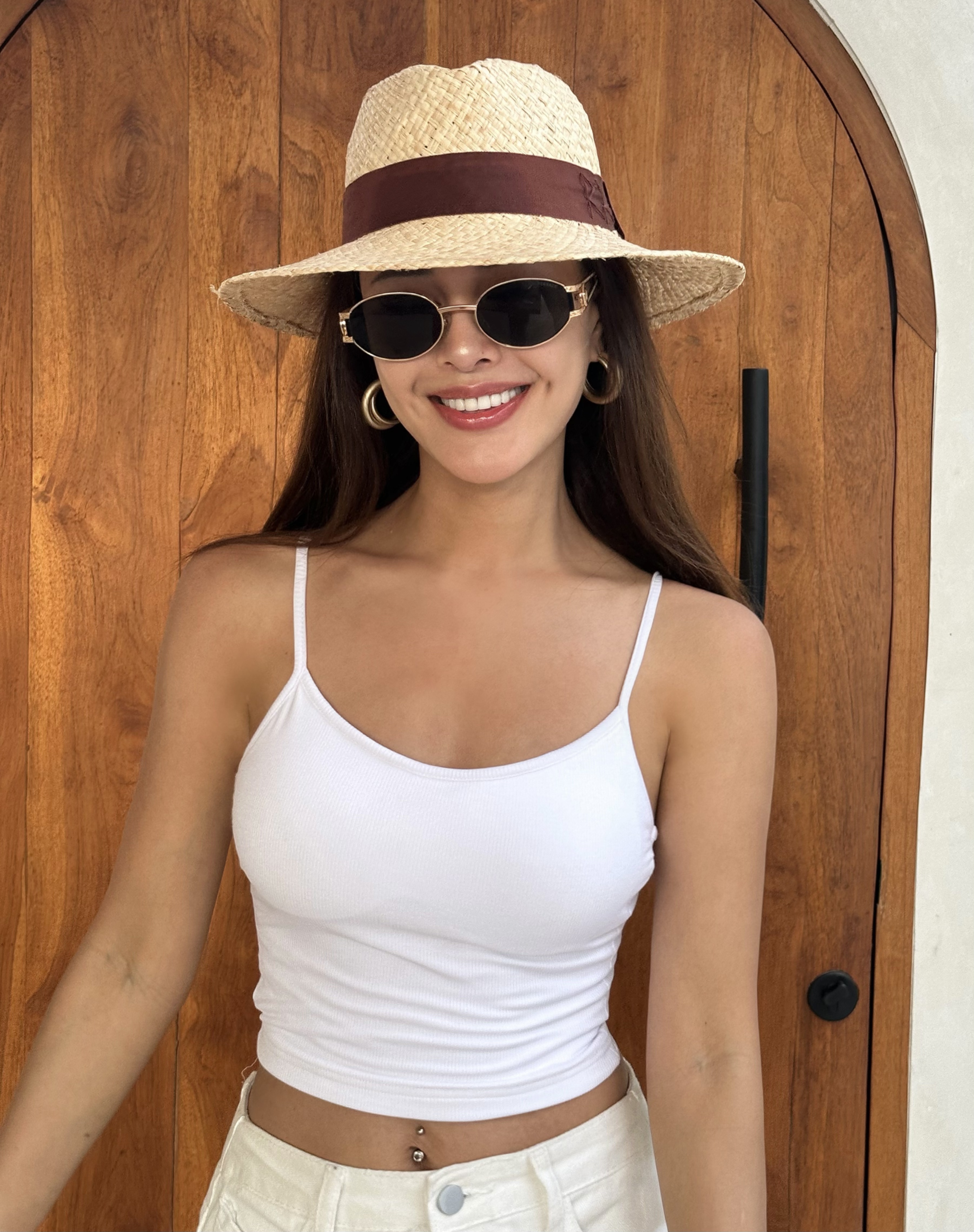 OHOCEAN百搭自带胸垫吊带上衣