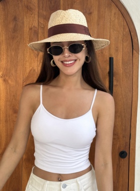 OHOCEAN百搭自带胸垫吊带上衣