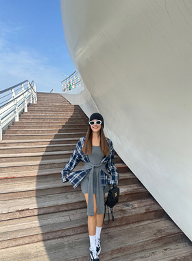 OHOCEAN经典格纹三件套