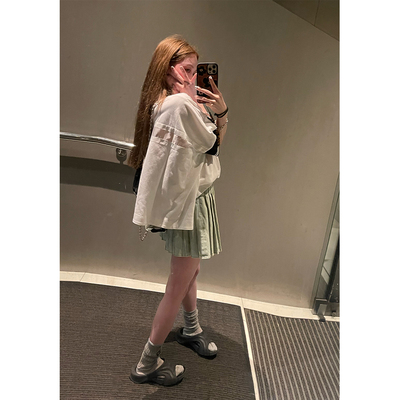 短袖可爱休闲常规polo棉女