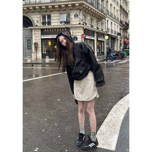 【5折特价】Avocadong 薄款冲锋衣夏季百搭短外套防晒外套