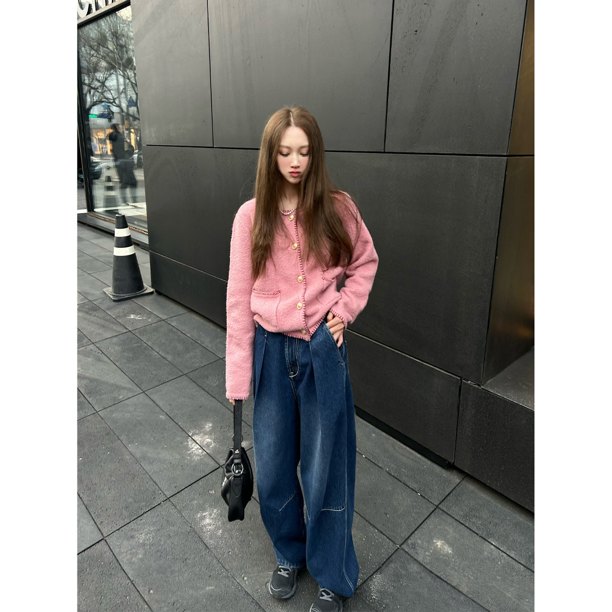 Avocadong 两色好穿版型贼牛的高腰牛仔裤女春款宽松阔腿裤,女装/女士精品,牛仔裤,淘宝优惠券,粉丝福利购,淘宝优惠卷