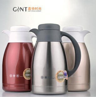 190 特价 正品 嘉特不锈钢真空保温壶暖壶保温水壶咖嘲壶GT 6071
