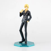 One Piece / Na hải POP Sanji Xiangji Shi có thể thay đổi khuôn mặt đóng hộp - Capsule Đồ chơi / Búp bê / BJD / Đồ chơi binh sĩ